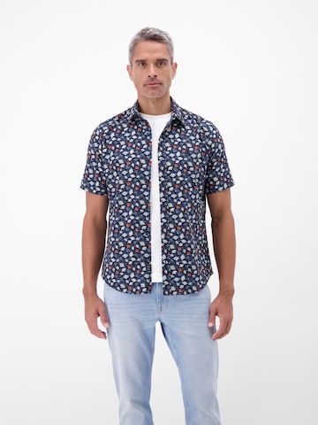 LERROS Regular fit Button Up Shirt in Blue