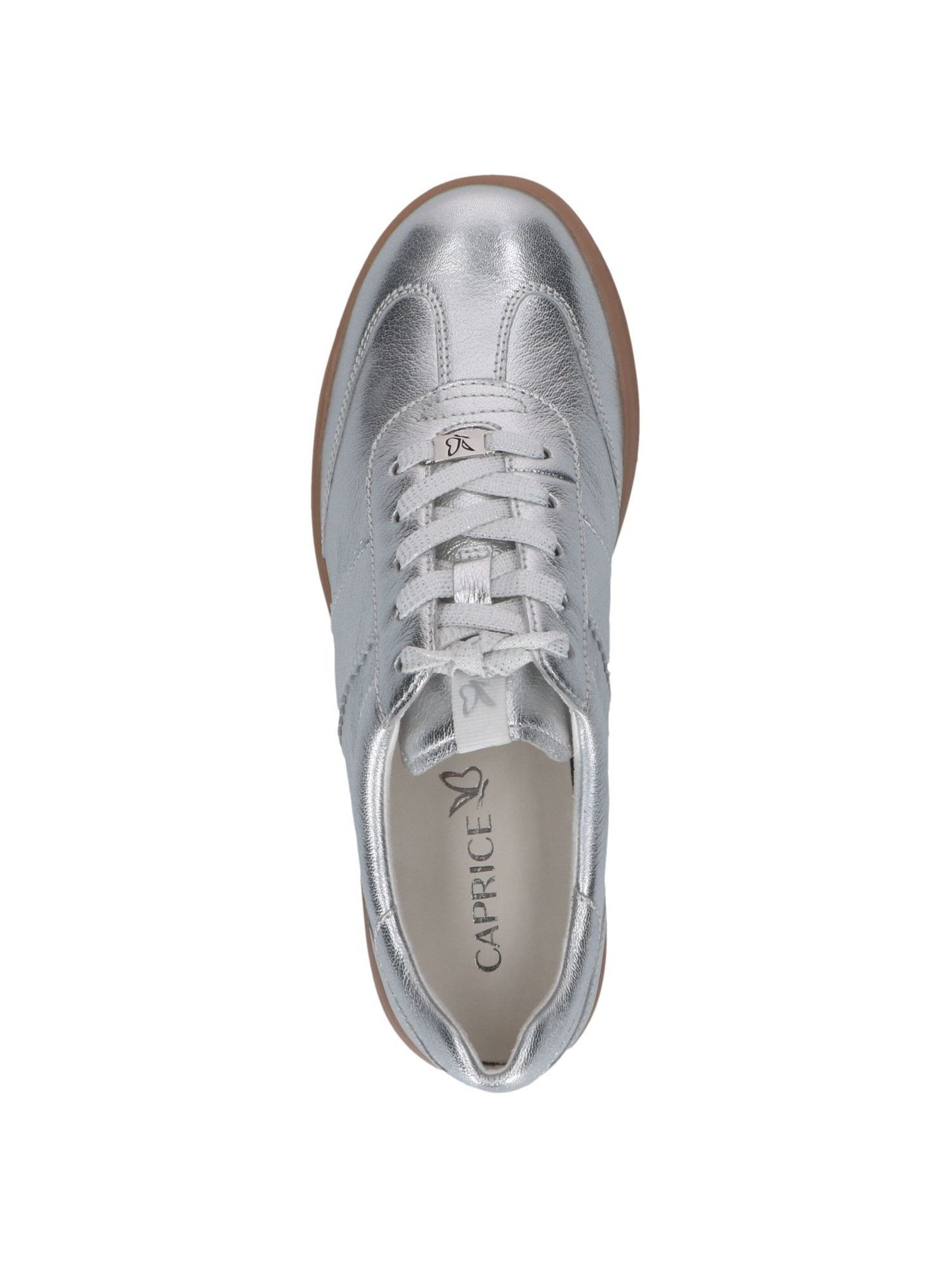 Baskets basses CAPRICE en argent