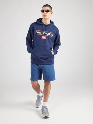 new balance Свитшот в Синий