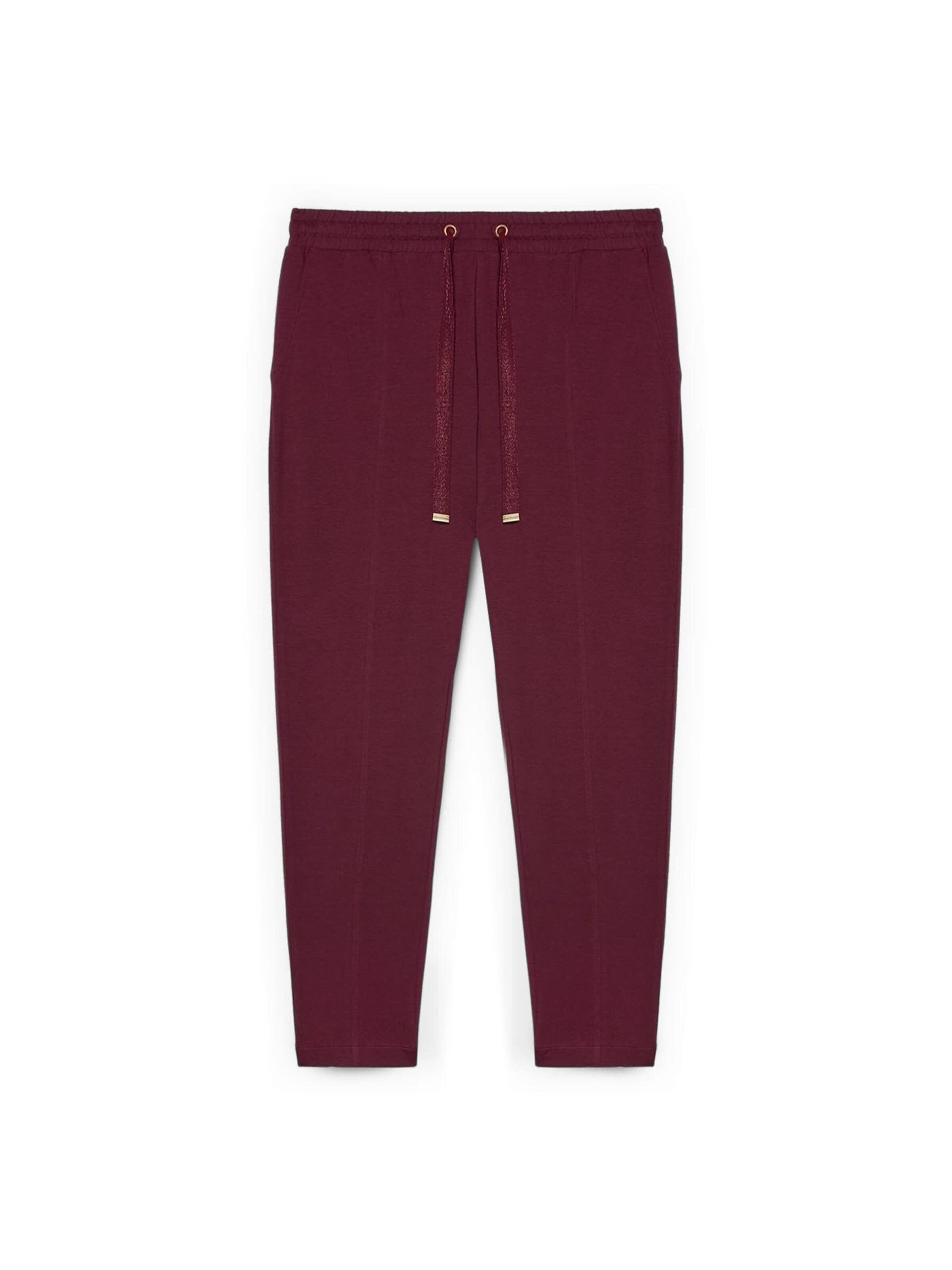 Fiorella Rubino - Slimfit Pantalón en rojo: frente
