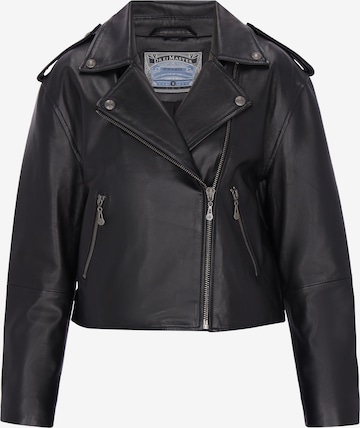 Veste mi-saison DreiMaster Vintage en noir : devant