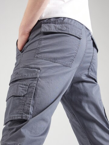 Regular Pantalon cargo HOLLISTER en bleu