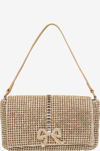 Sac à bandoulière MYMO en or : devant