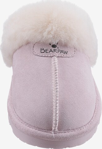 Bearpaw Slippers in Pink