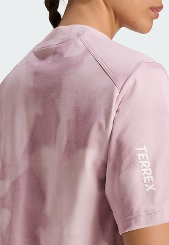 T-shirt fonctionnel ADIDAS TERREX en violet