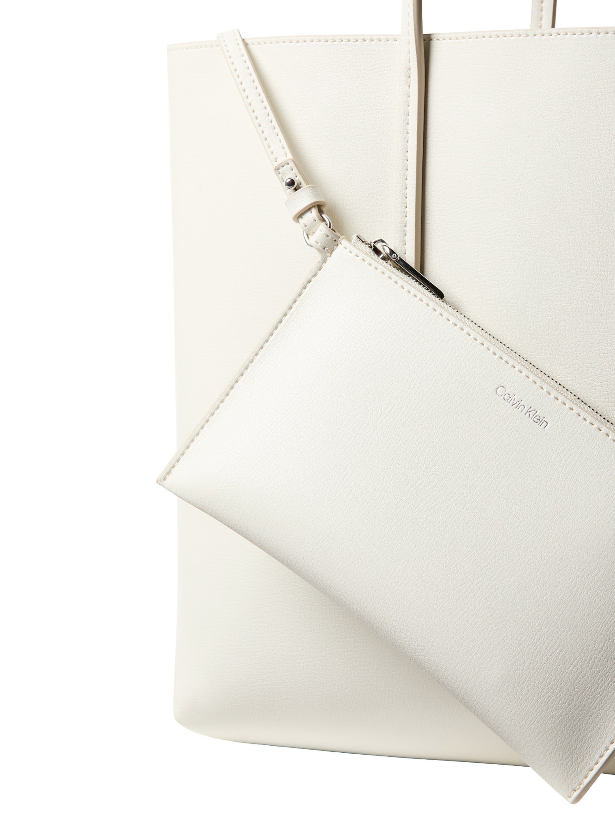 Calvin Klein Μεγάλη τσάντα σε λευκό