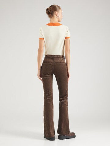 Monki - Acampanado Pantalón en marrón