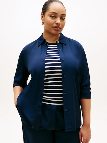 mėlyna Tommy Hilfiger Curve Palaidinė: priekis