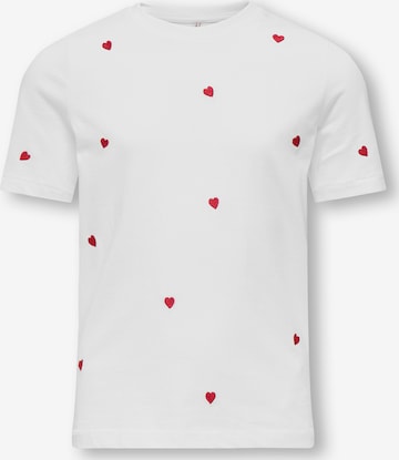 ONLY GIRLS Shirt 'KOGKETTY' in White: front