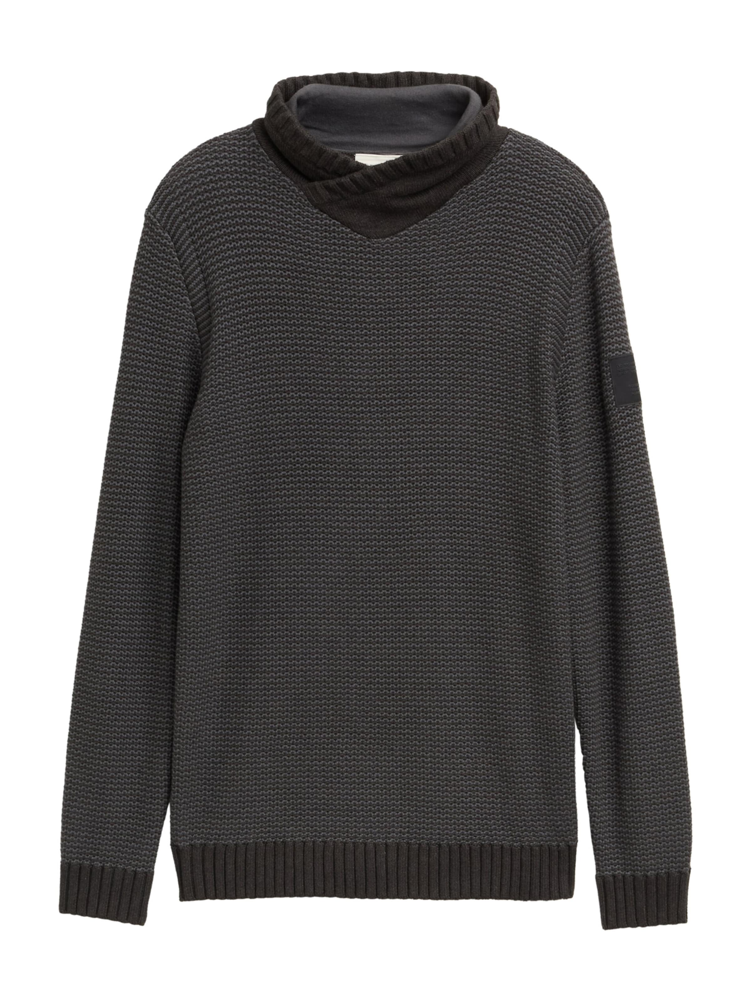 TOM TAILOR Pullover i sort: forside