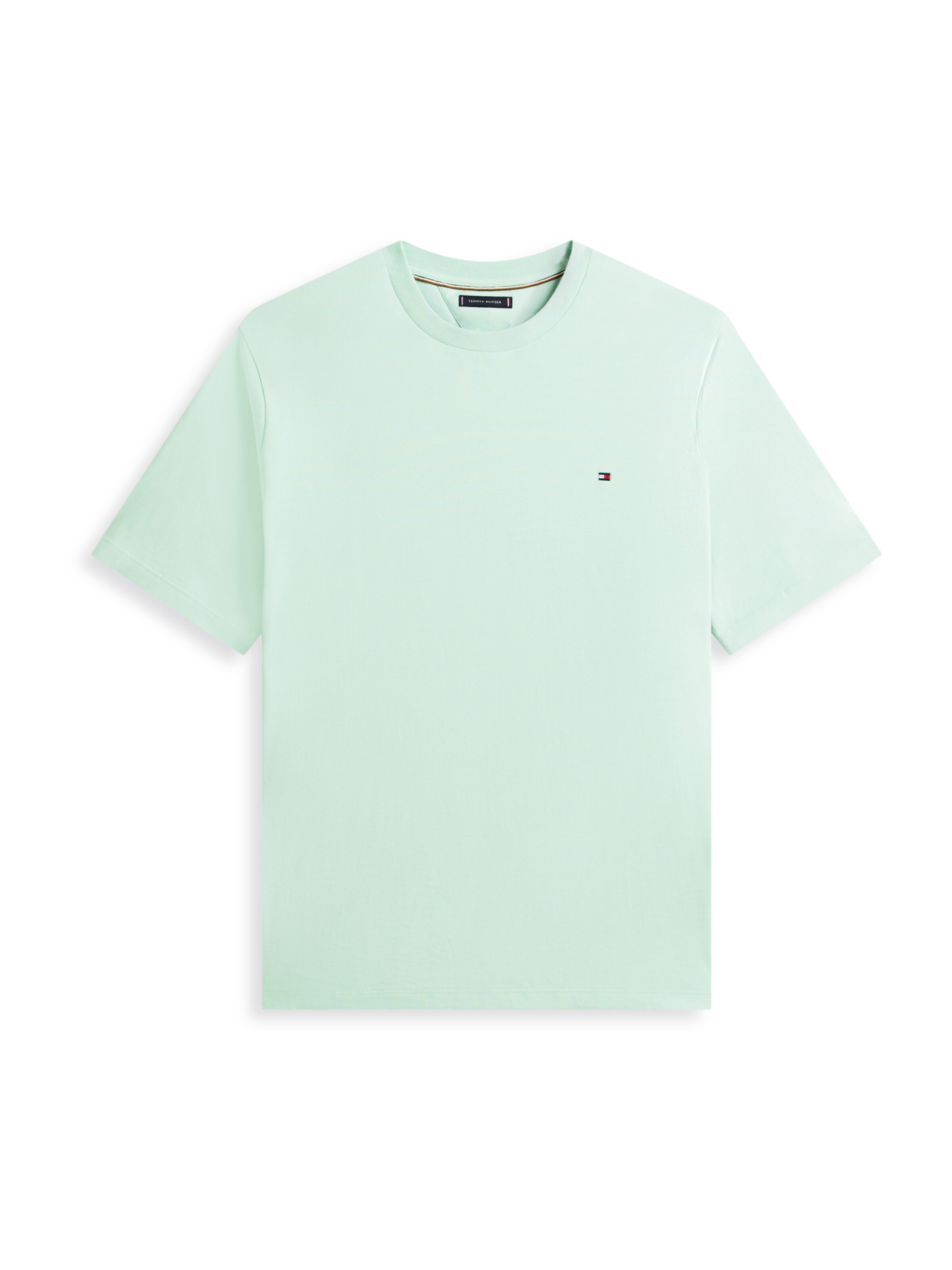 T-Shirt 'ESS SEASONAL' Tommy Hilfiger Big & Tall en vert : devant