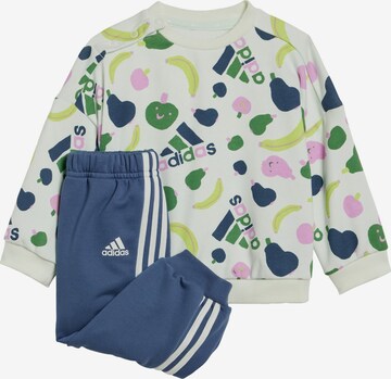 ADIDAS SPORTSWEAR Tepláková souprava 'Essentials' – modrá