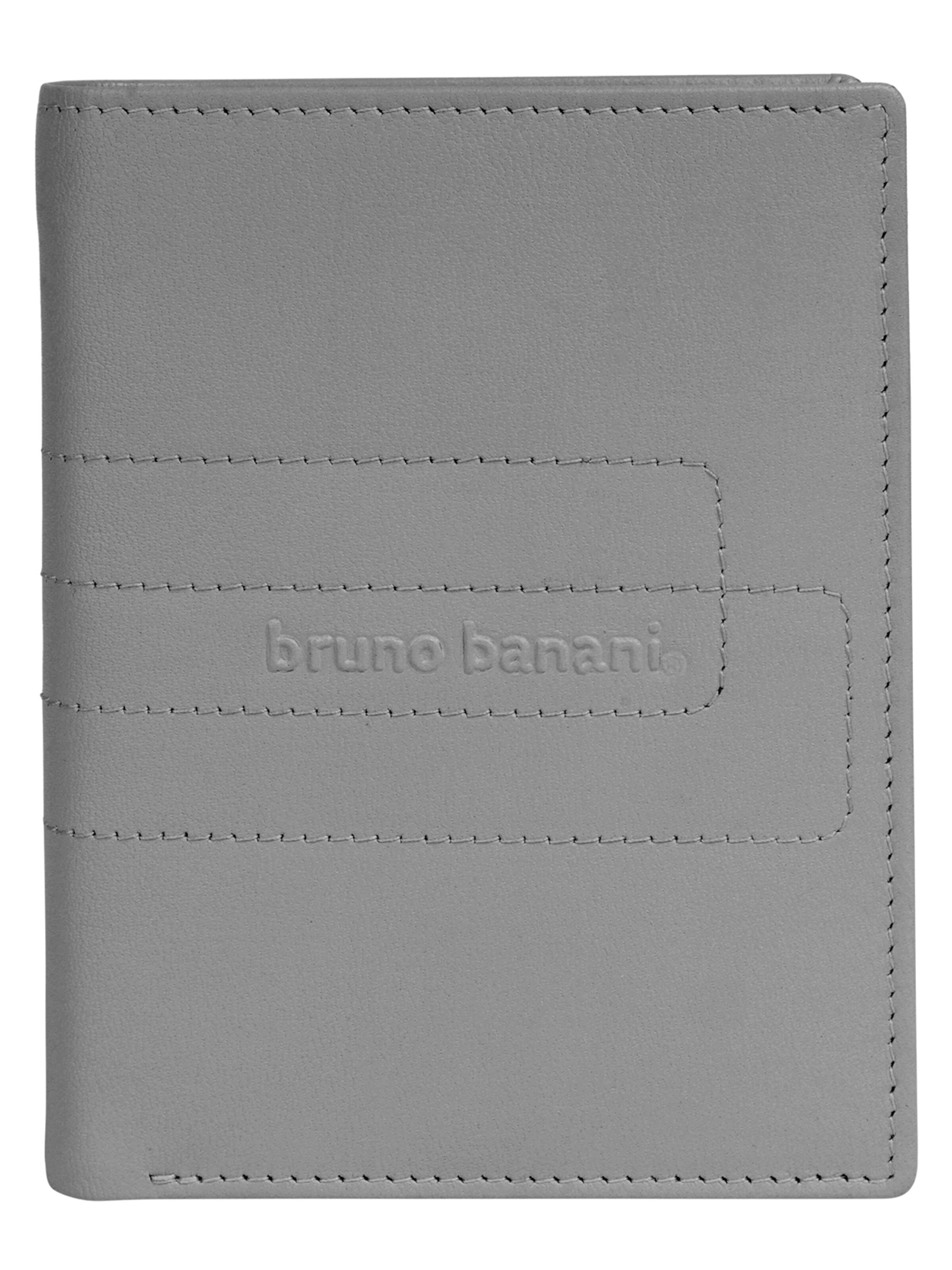 Bruno Banani Portemonnaie‌‌‌‌‌‌‌‌ in Grau: Vorderseite