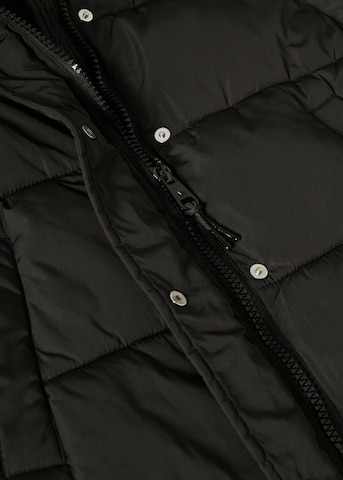 MANGO Winter Jacket 'ANITA' in Black