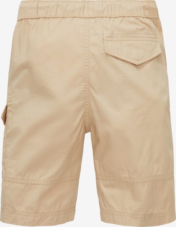 TOM TAILOR Regular Shorts in Braun