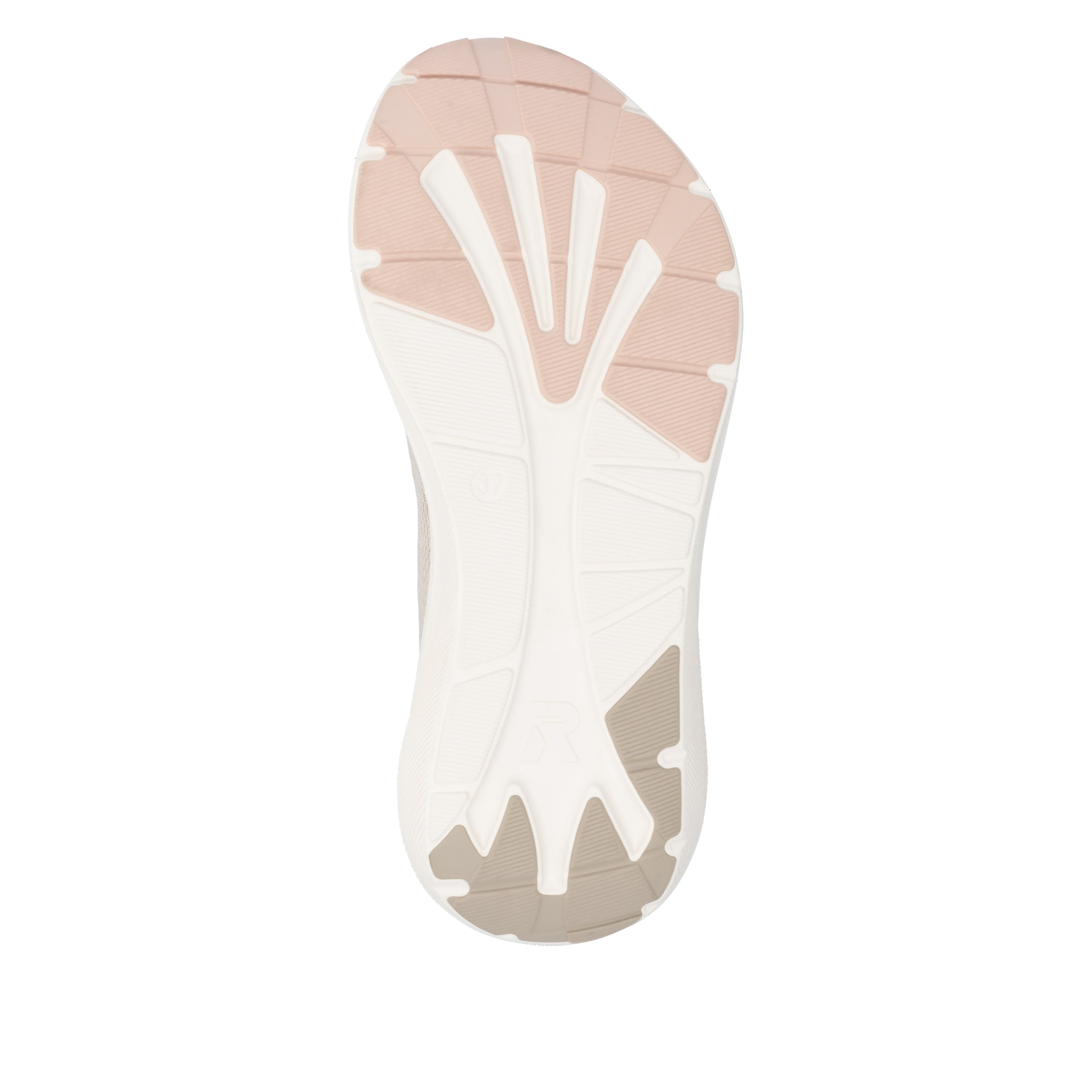 Baskets basses Rieker en beige