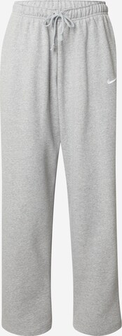 Loosefit Pantaloni 'ESS' de la Nike Sportswear pe gri: față