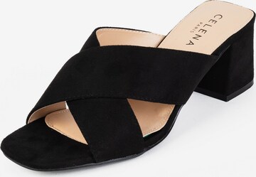 Celena Mule 'Carah' in Black