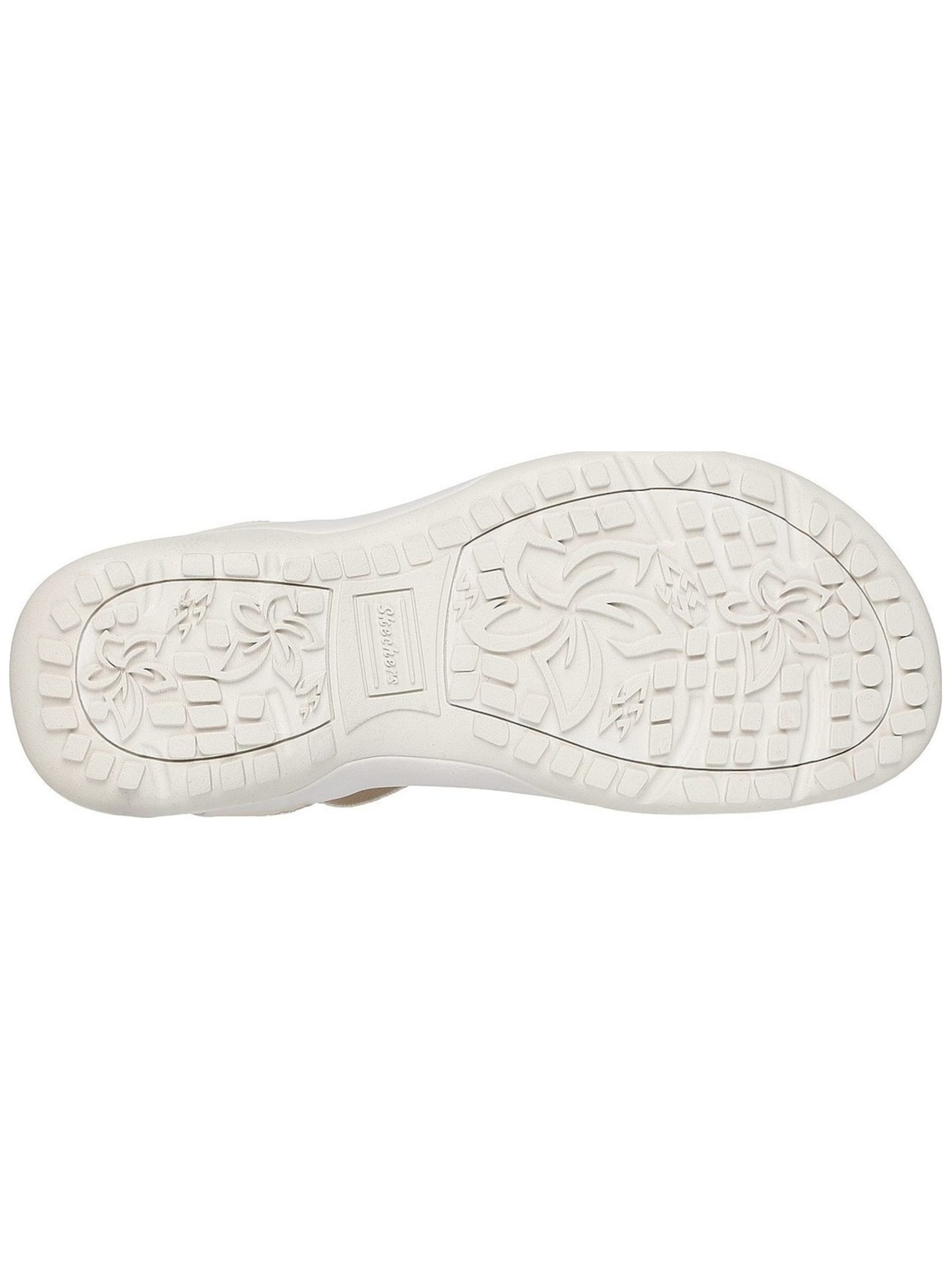 SKECHERS Sandale 'Skechers Reggae Slim - Summer Sparkle'‌‌ in Beige