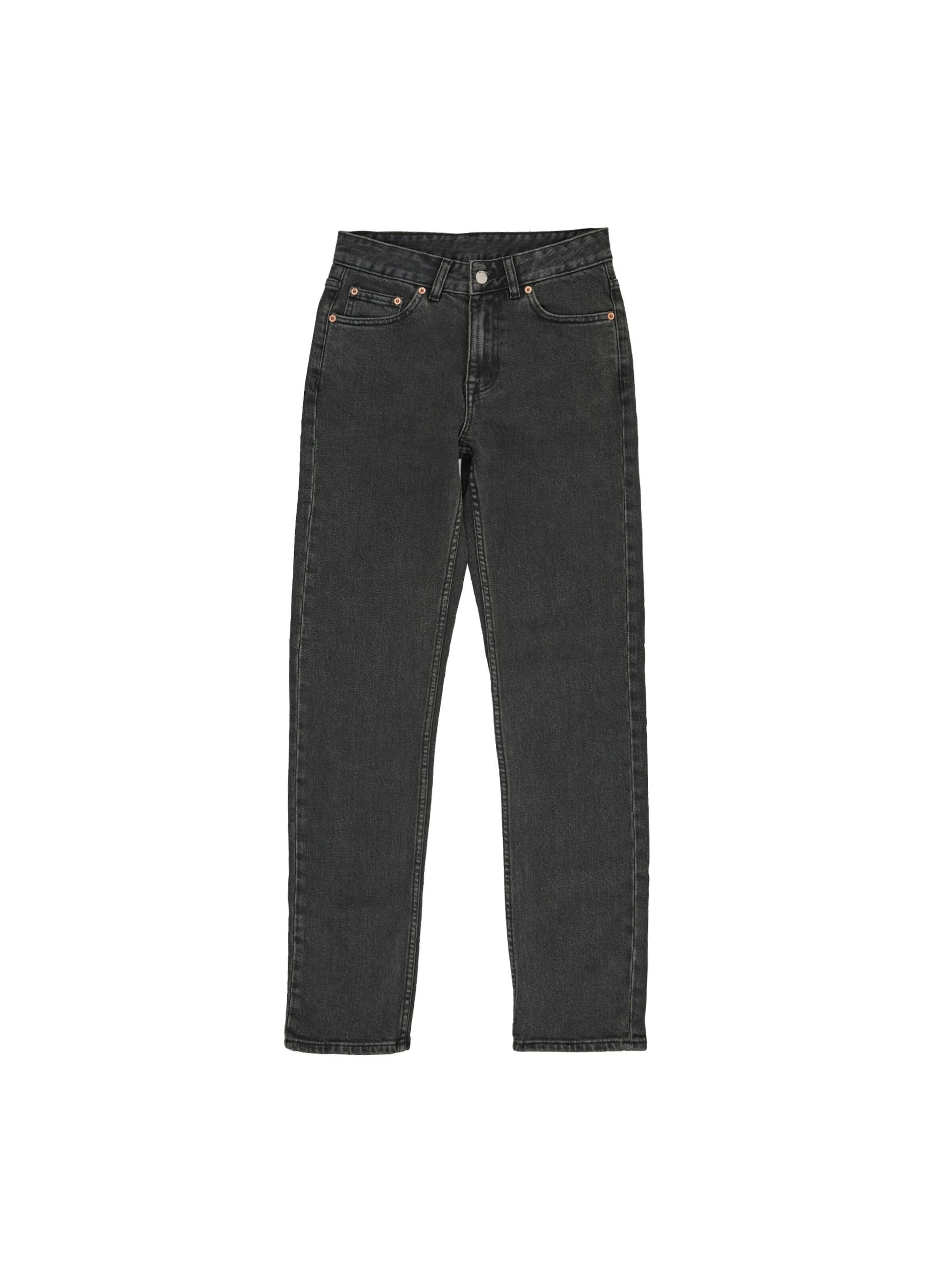 Dr. Denim Slimfit Jeans 'Straw Mid Slim' in Zwart