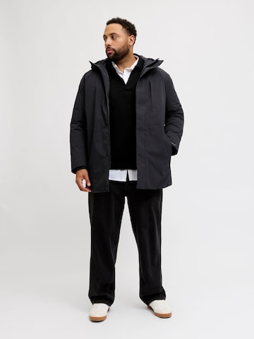 JACK & JONES Between-Seasons Parka in Black