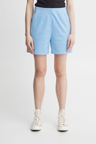 ICHI Loosefit Shorts in Blau: predná strana