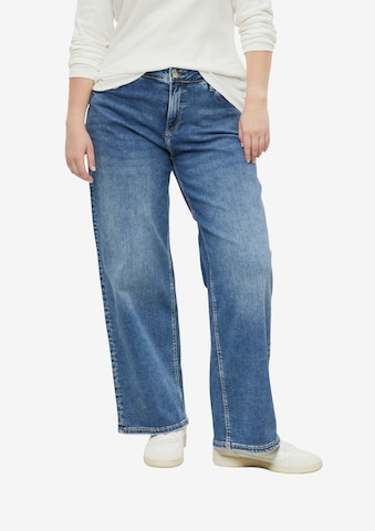 QS Regular Jeans in Blau: Vorderseite