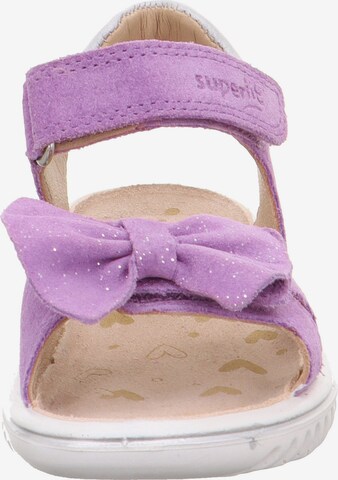 SUPERFIT Sandały w kolorze fioletowy