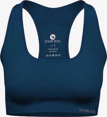 Soutien-gorge de sport Stark Soul en bleu : devant