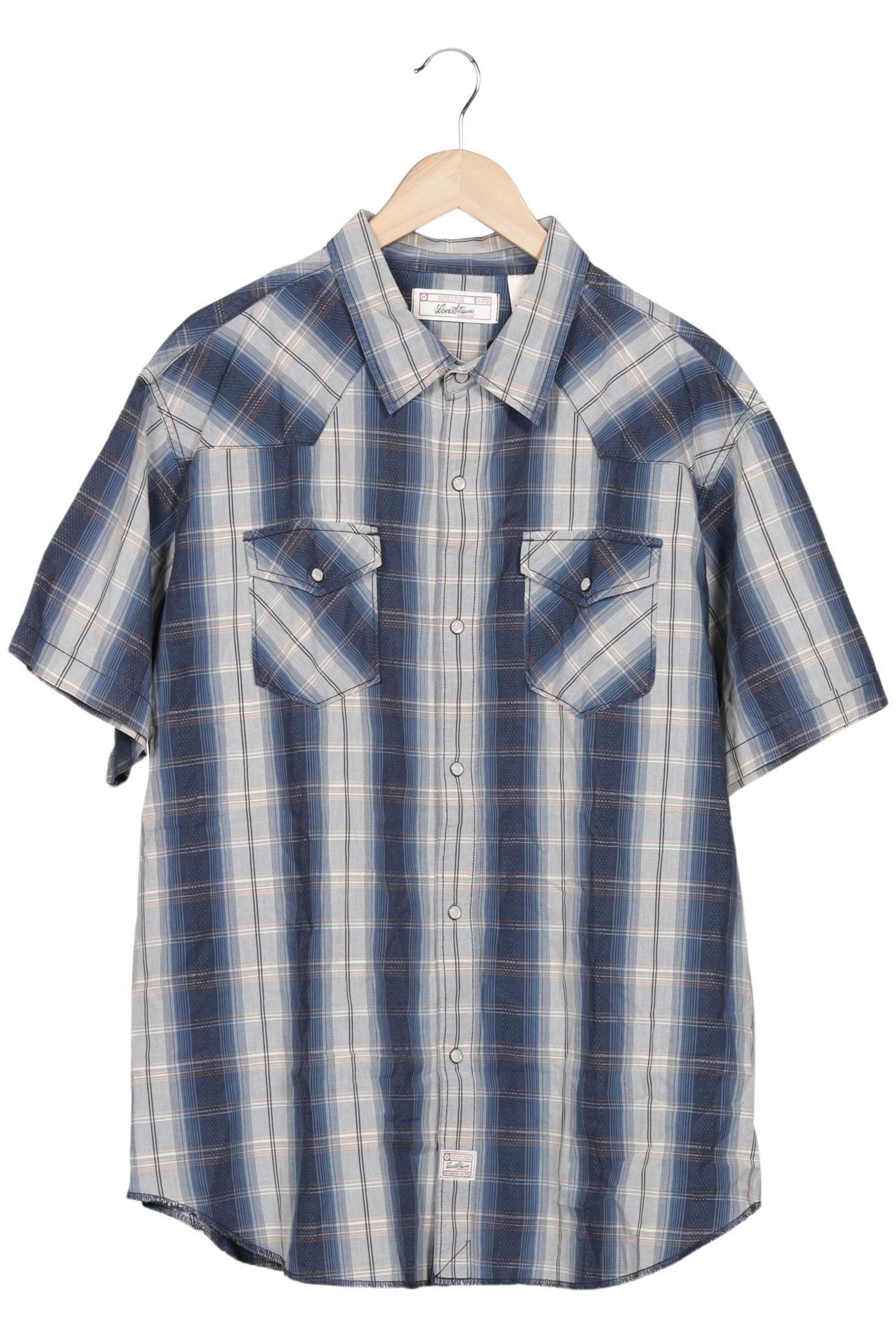 LEVI STRAUSS & CO. Button Up Shirt in XXXL in Mixed colors: front