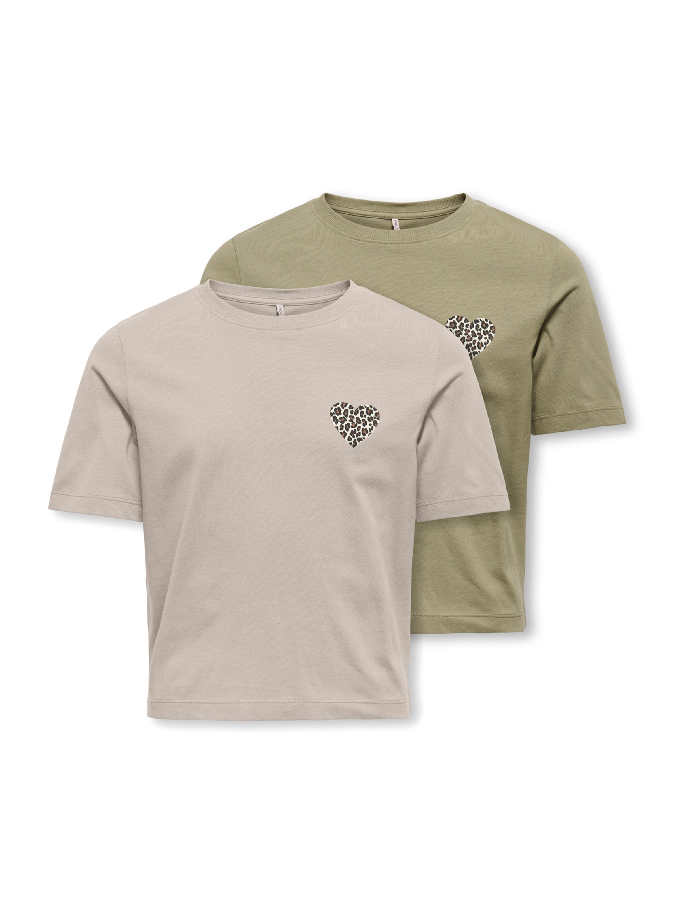 Maglietta 'Rex' di ONLY GIRLS in grigio: frontale