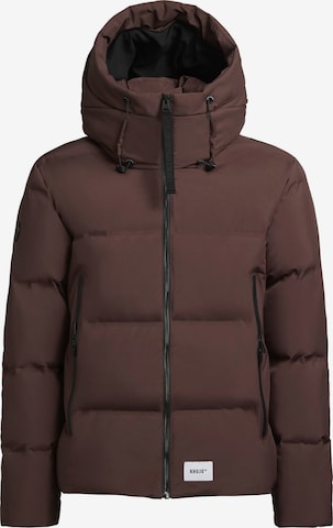 khujo Jacke ' WESH' in Rot: Vorderseite