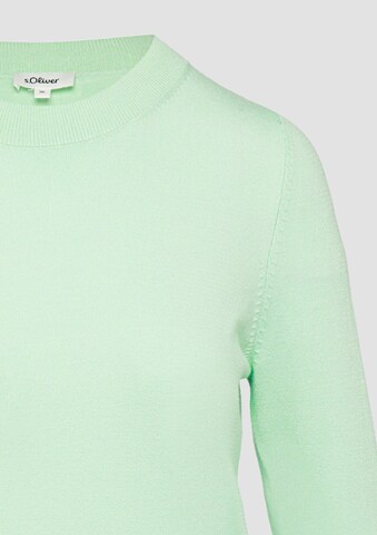 Pull-over s.Oliver en vert