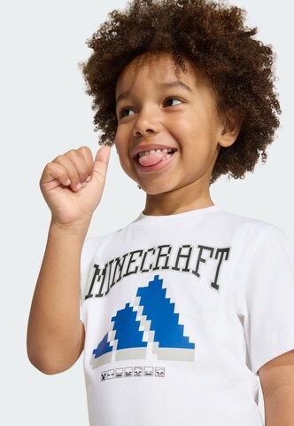 ADIDAS SPORTSWEAR Trainingspak 'Adidas x Minecraft' in Wit