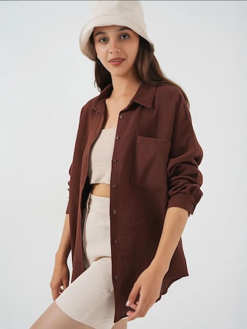 Bigdart Blouse in Brown
