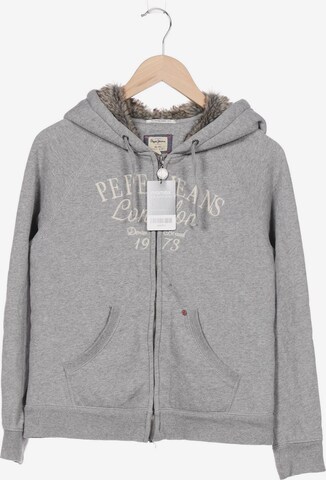 Pepe Jeans Sweatshirt & Zip-Up Hoodie in S in Grey: front