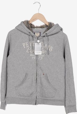 Pepe Jeans Sweatshirt & Zip-Up Hoodie in S in Grey: front