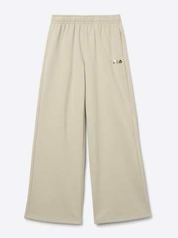 regular Pantaloni 'CALICE regular wide graphic sweat pants' di FILA in grigio