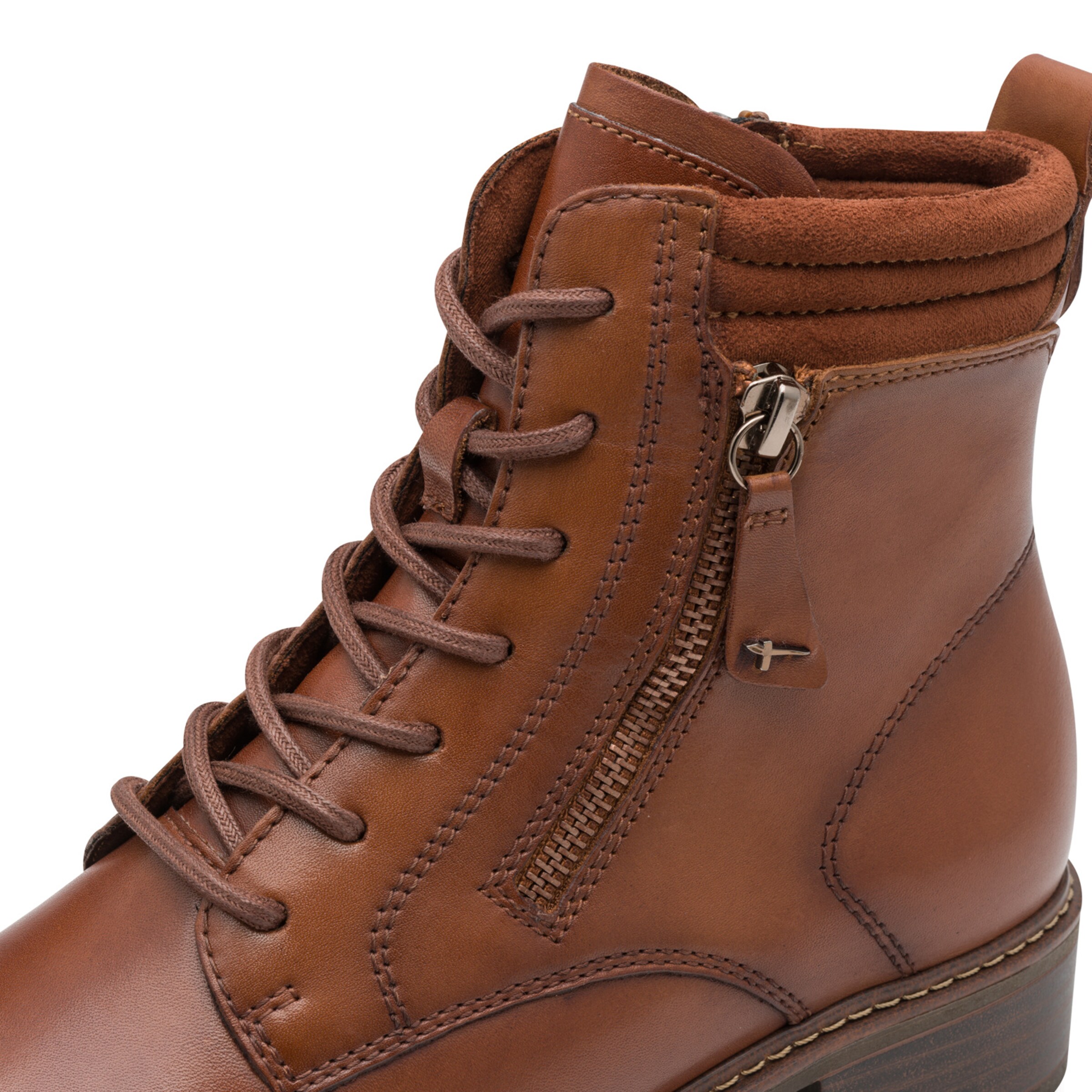 Tamaris Schnürstiefelette in Braun