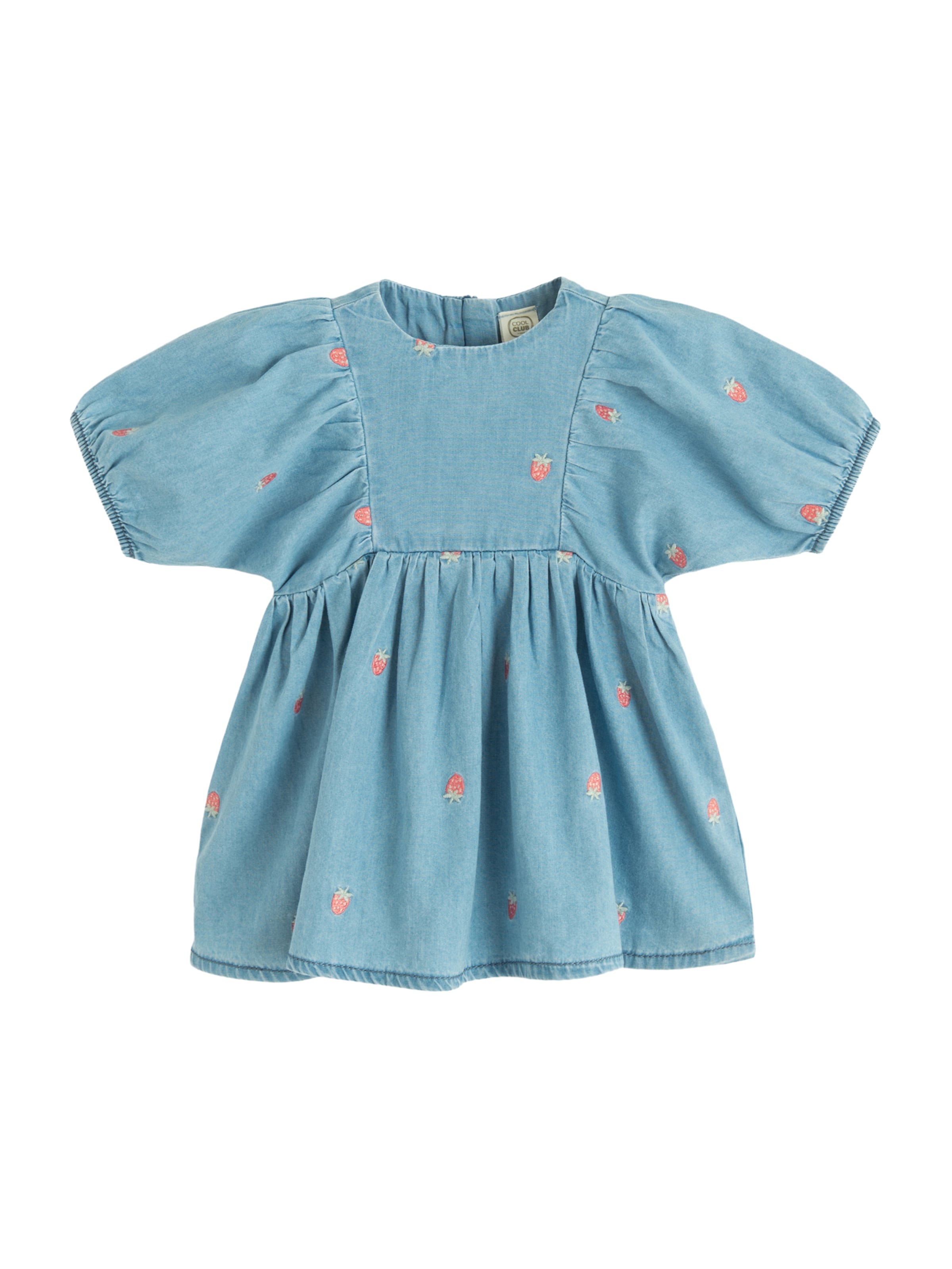 Cool Club Jurk in Blauw: voorkant