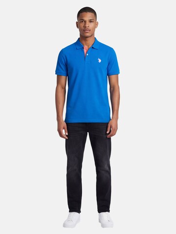 U.S. POLO ASSN. Poloshirt in Blau