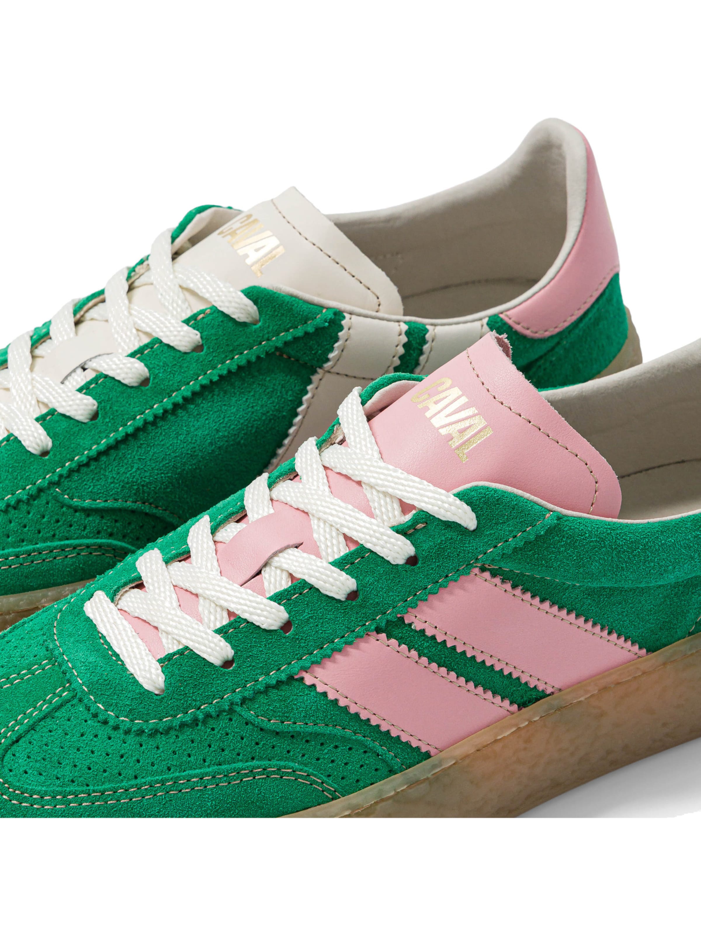 Scarpa stringata ' HIGH PULSE ' di Caval in verde