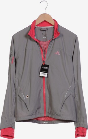 ADIDAS PERFORMANCE Jacket & Coat in L in Grey: front