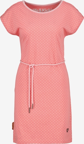 Alife and Kickin Sommerkleid 'EllenAK' in Pink: predná strana