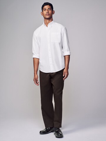 Next Regular fit Button Up Shirt in White