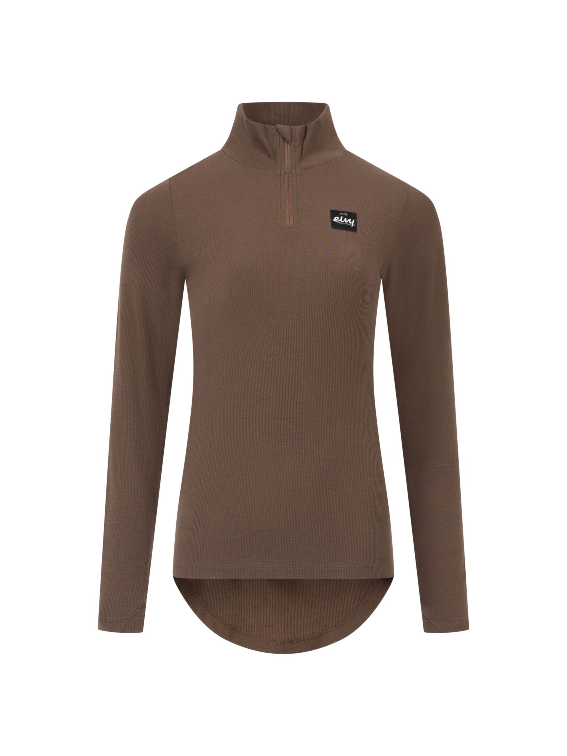 Eivy Funktionsshirt 'Journey' Base-Layer-Top in Braun: Vorderseite