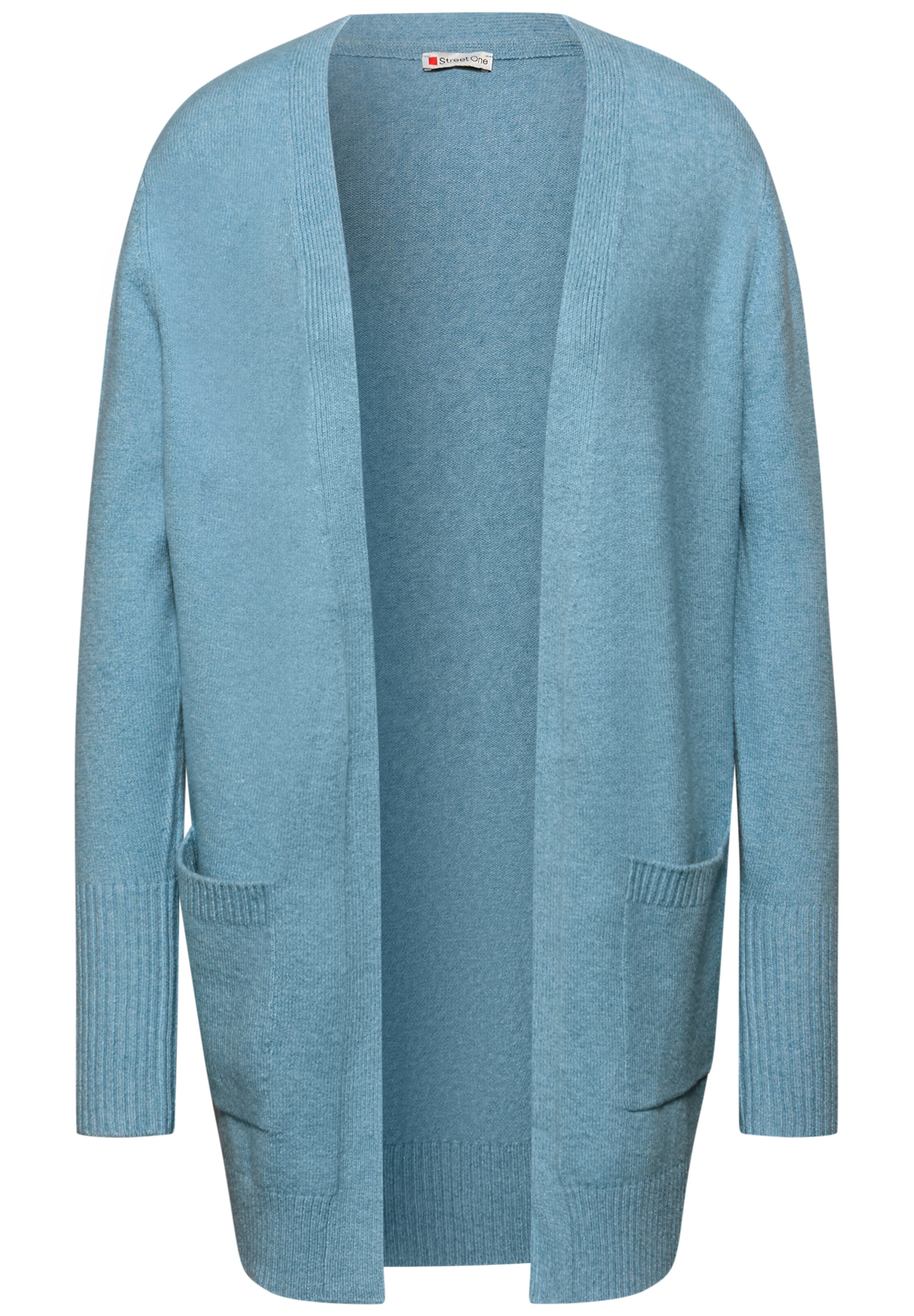 STREET ONE Strickjacke in Blau: Vorderseite