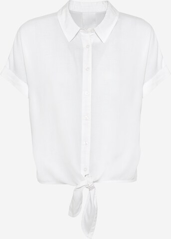 Camicia da donna di LSCN by LASCANA in bianco: frontale