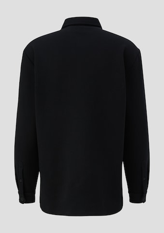 QS Regular Fit Skjorte i svart