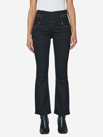 KOROSHI Flared Pants in Black